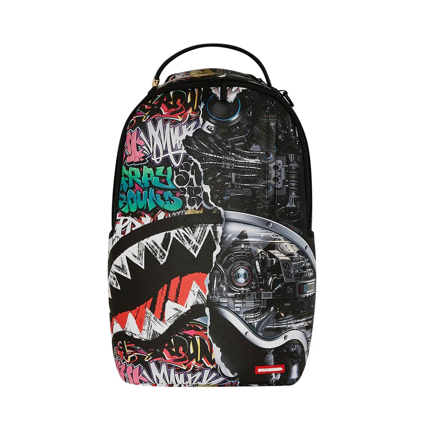 SPRAYGROUND SPLIT CYBERSHARK DLXSV BACKPACK