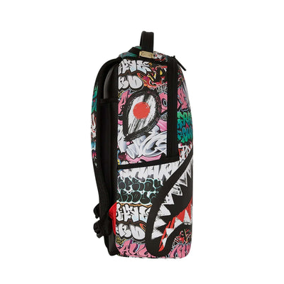 SPRAYGROUND SPLIT CYBERSHARK DLXSV BACKPACK