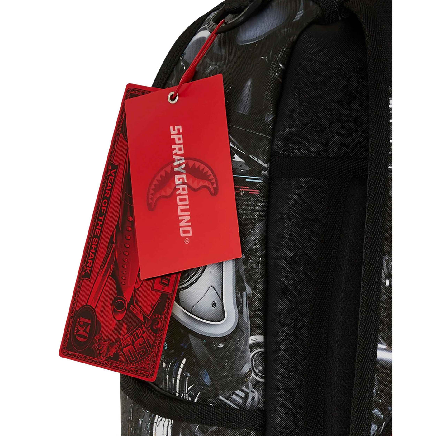 SPRAYGROUND SPLIT CYBERSHARK DLXSV BACKPACK