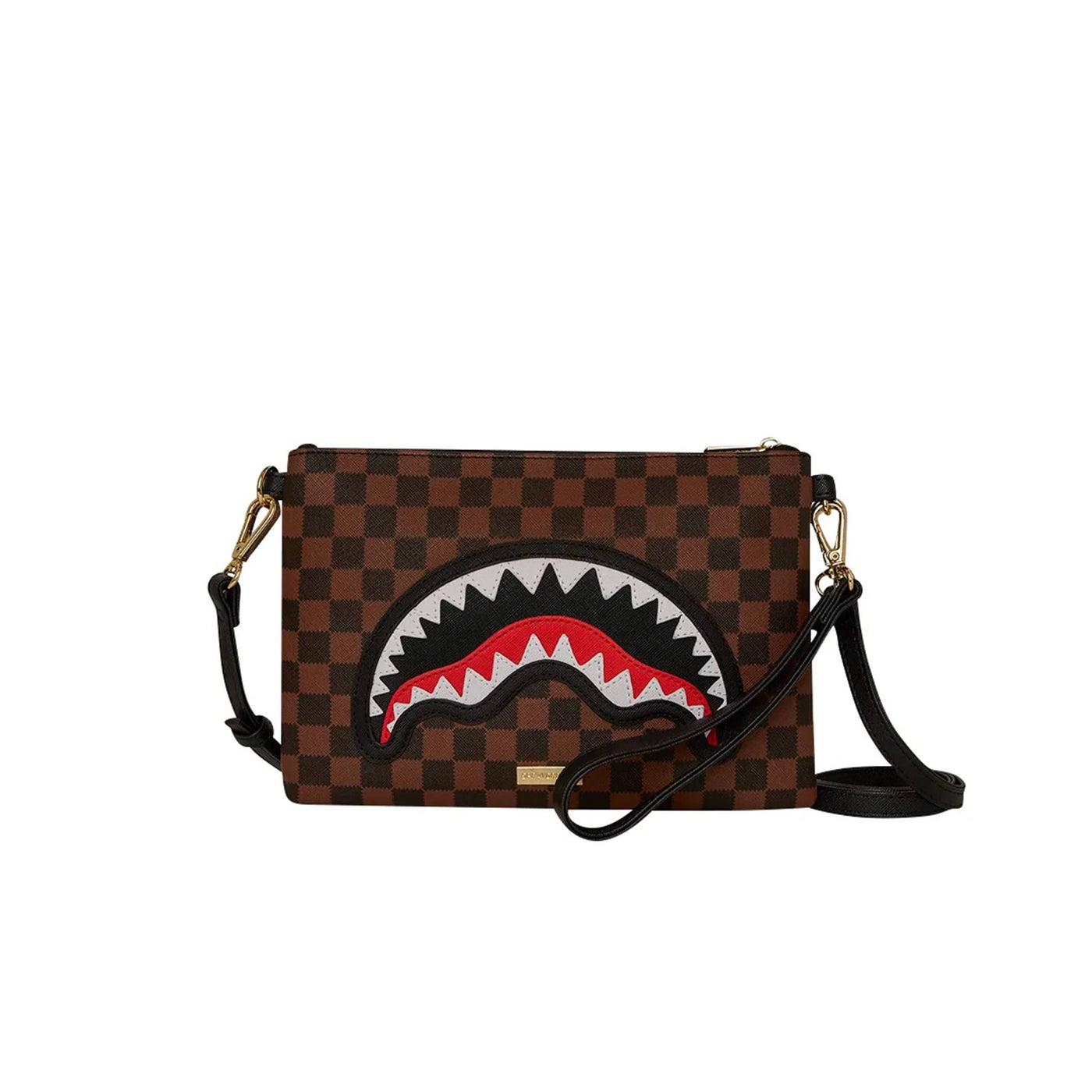 SPRAYGROUND SAWTOOTH SHARKS IN PARIS CROSSOVER CLUTCH