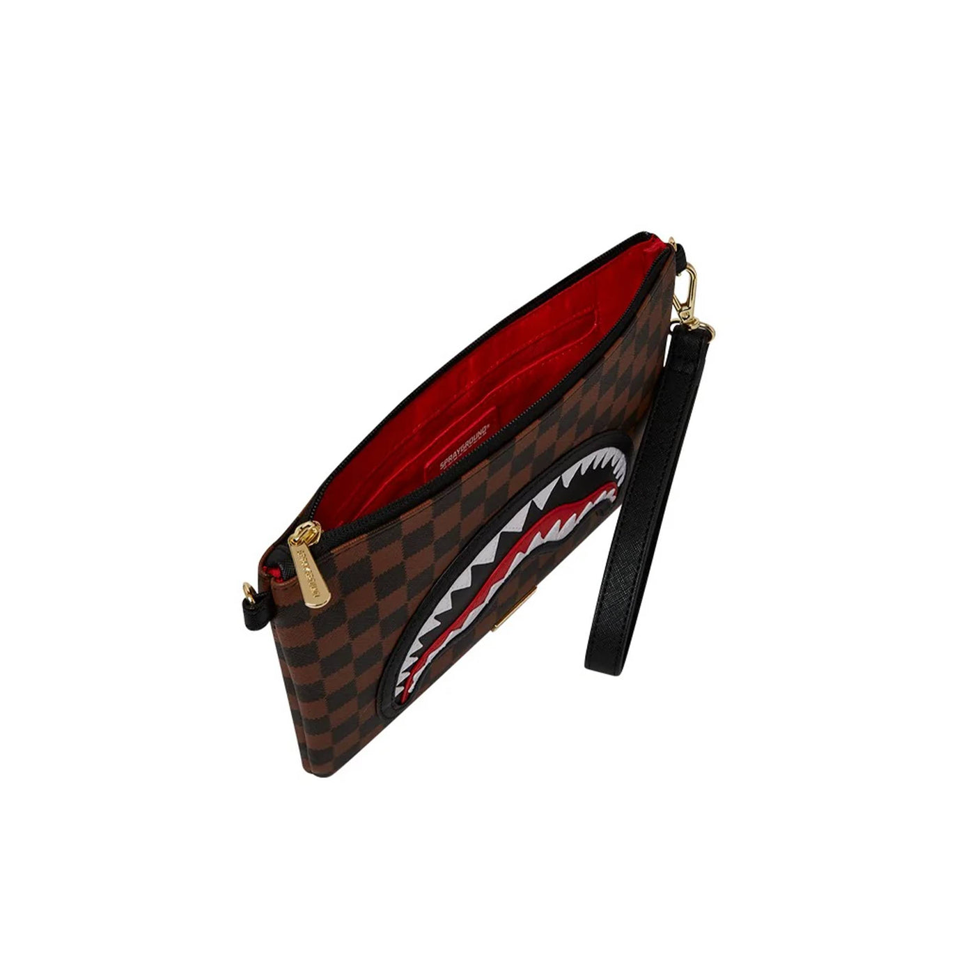 SPRAYGROUND SAWTOOTH SHARKS IN PARIS CROSSOVER CLUTCH