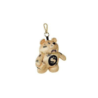 SPRAYGROUND GOLD RUSH BEAR KEYCHAIN