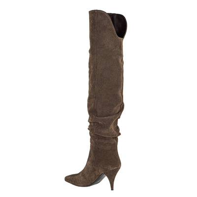 KAMMI 705 STIVALE CAMOSCIO T. MORO