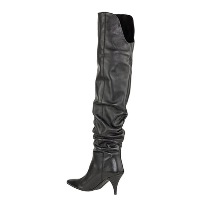 KAMMI 705 STIVALE VITELLO NAPPA NERO