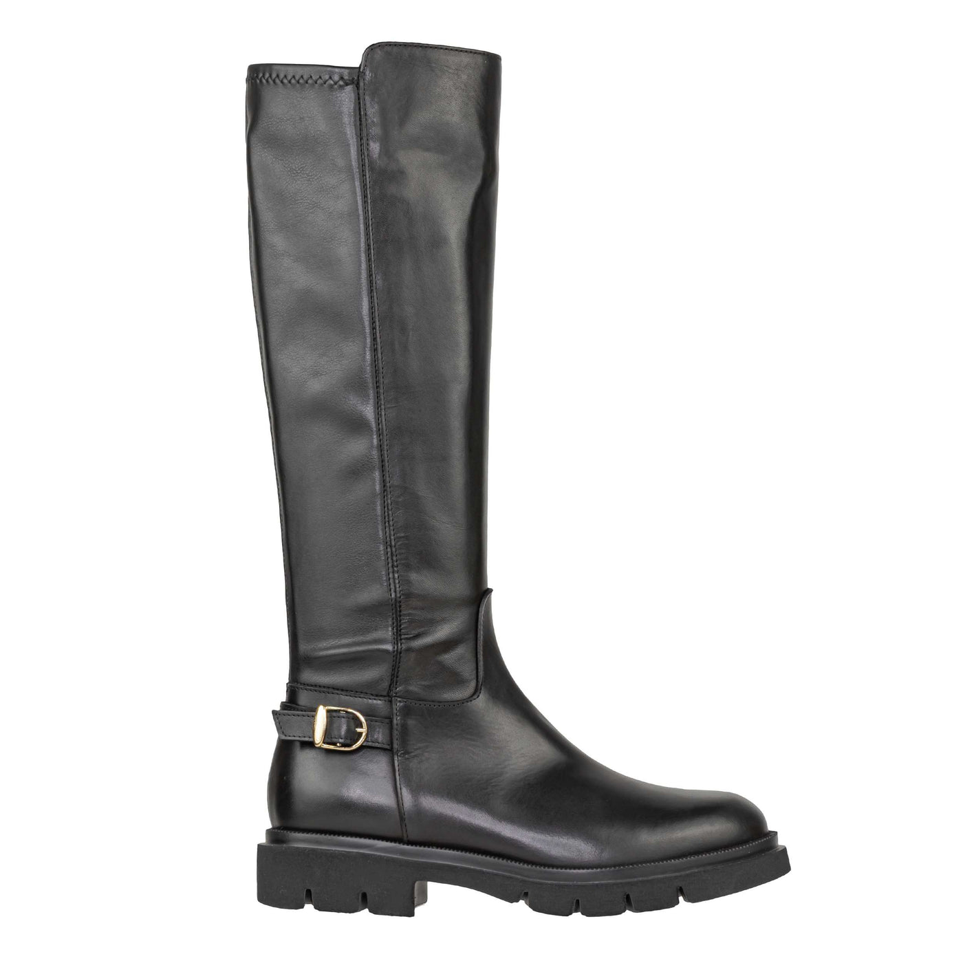 SOFIA LEN 7693 STIVALE NATURE NERO-TECNO NAPPA