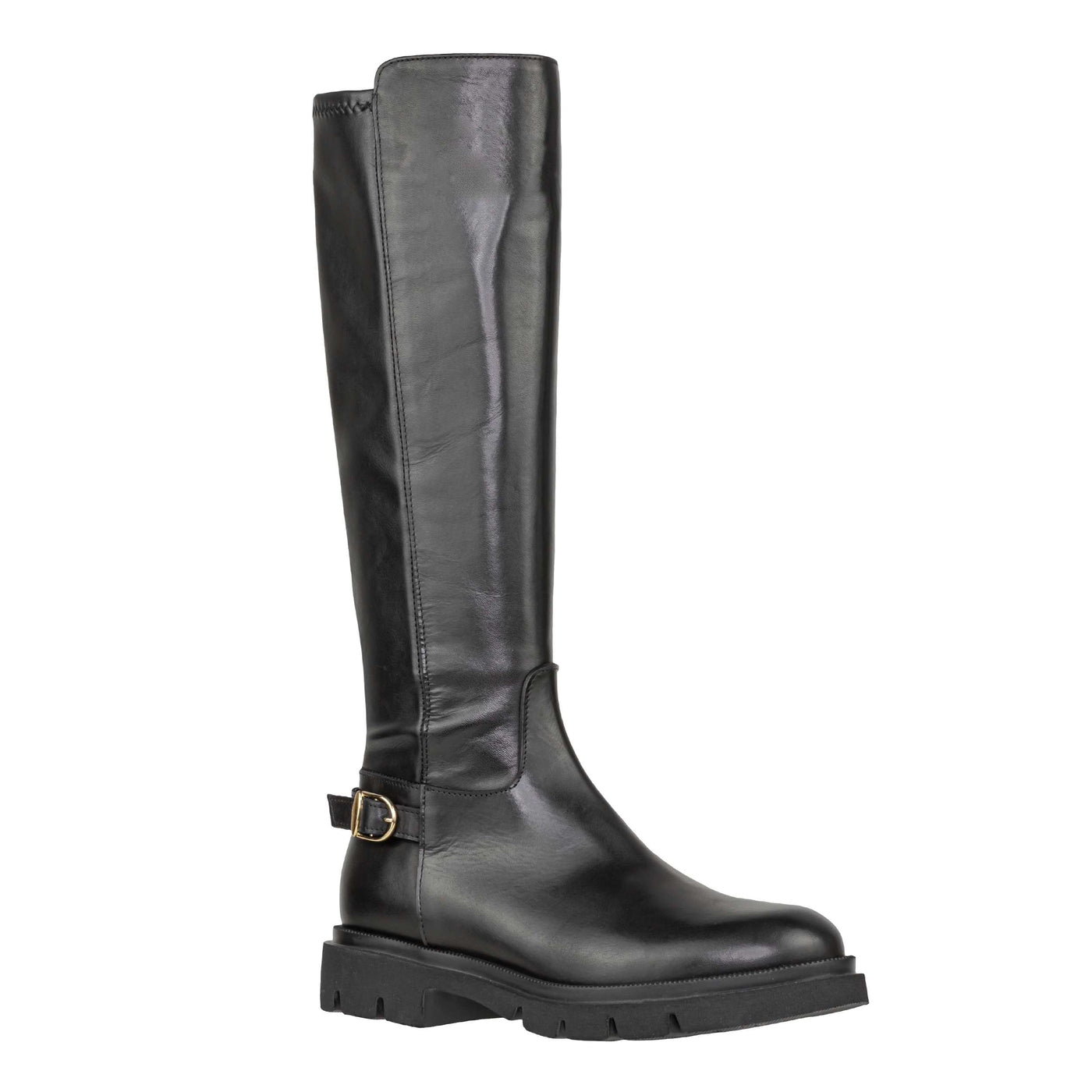 SOFIA LEN 7693 STIVALE NATURE NERO-TECNO NAPPA