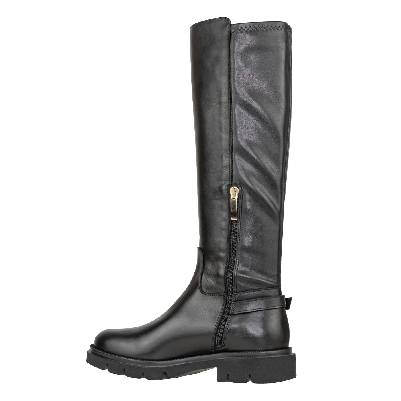 SOFIA LEN 7693 STIVALE NATURE NERO-TECNO NAPPA
