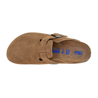BIRKENSTOCK 1030861 BOSTON BS DARK TEA TONAL FB NARROW FIT