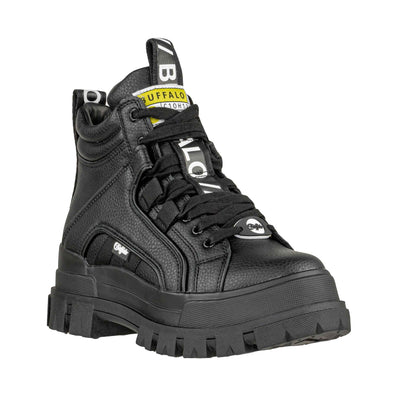 BUFFALO ASPHA NC MID - VEGAN BLACK