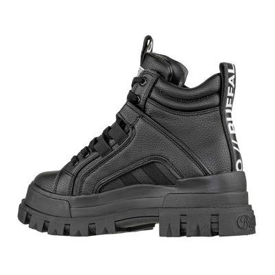 BUFFALO ASPHA NC MID - VEGAN BLACK
