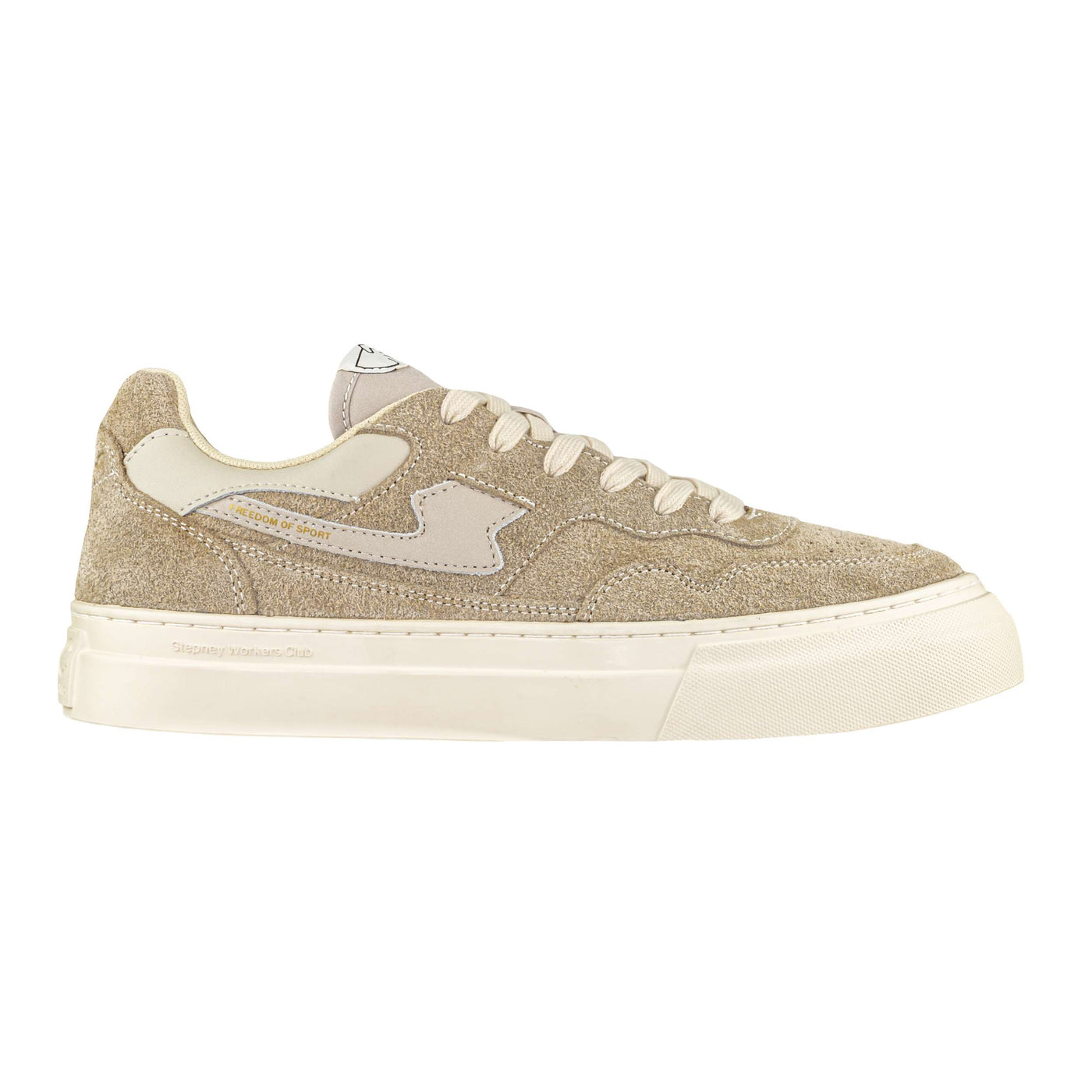 S.W.C STEPNEY WORKERS CLUB PEARL S-STRIKE RAW SUEDE TAUPE