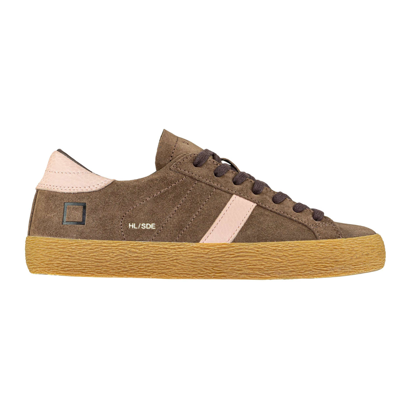D.A.T.E. HILL LOW SUEDE TAUPE