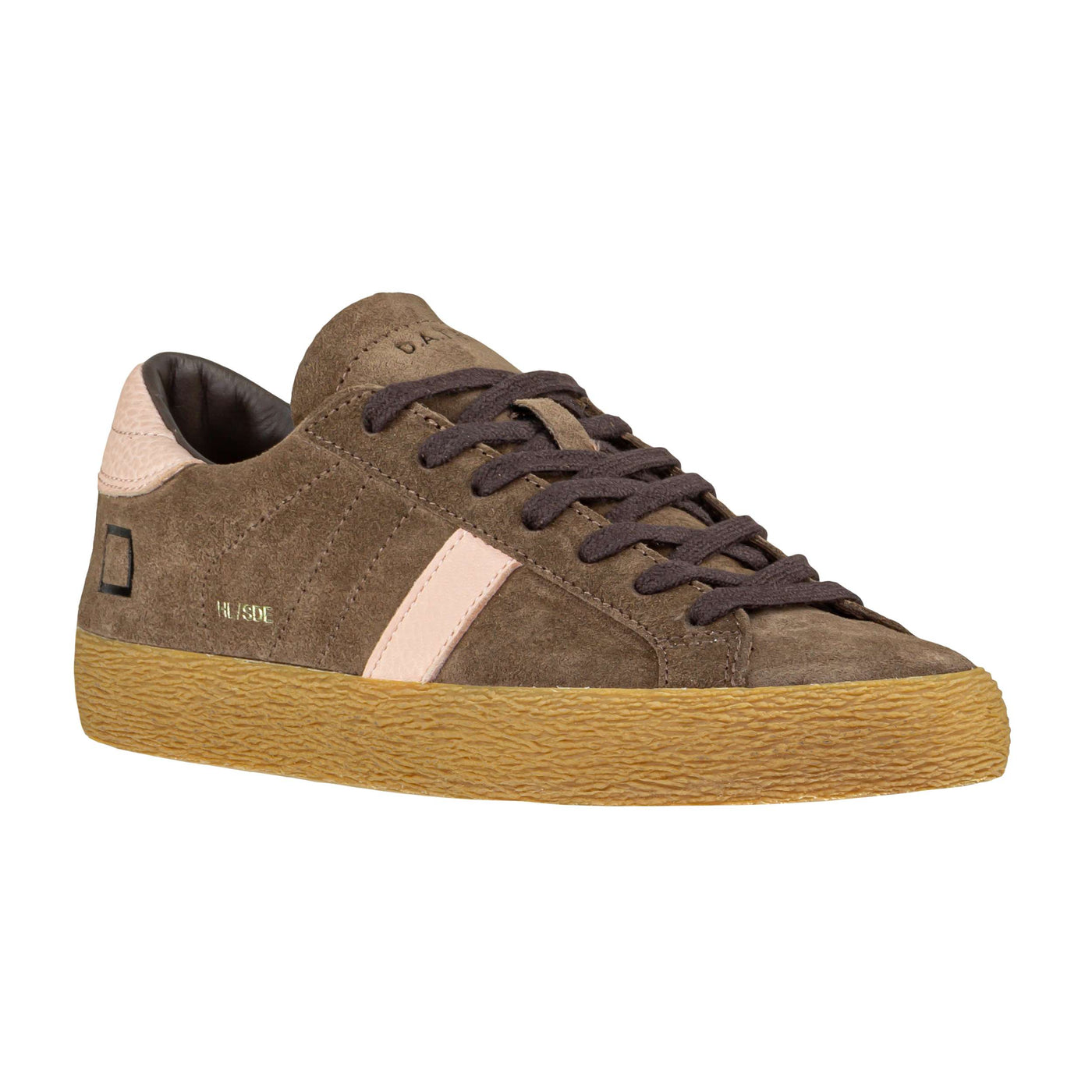 D.A.T.E. HILL LOW SUEDE TAUPE