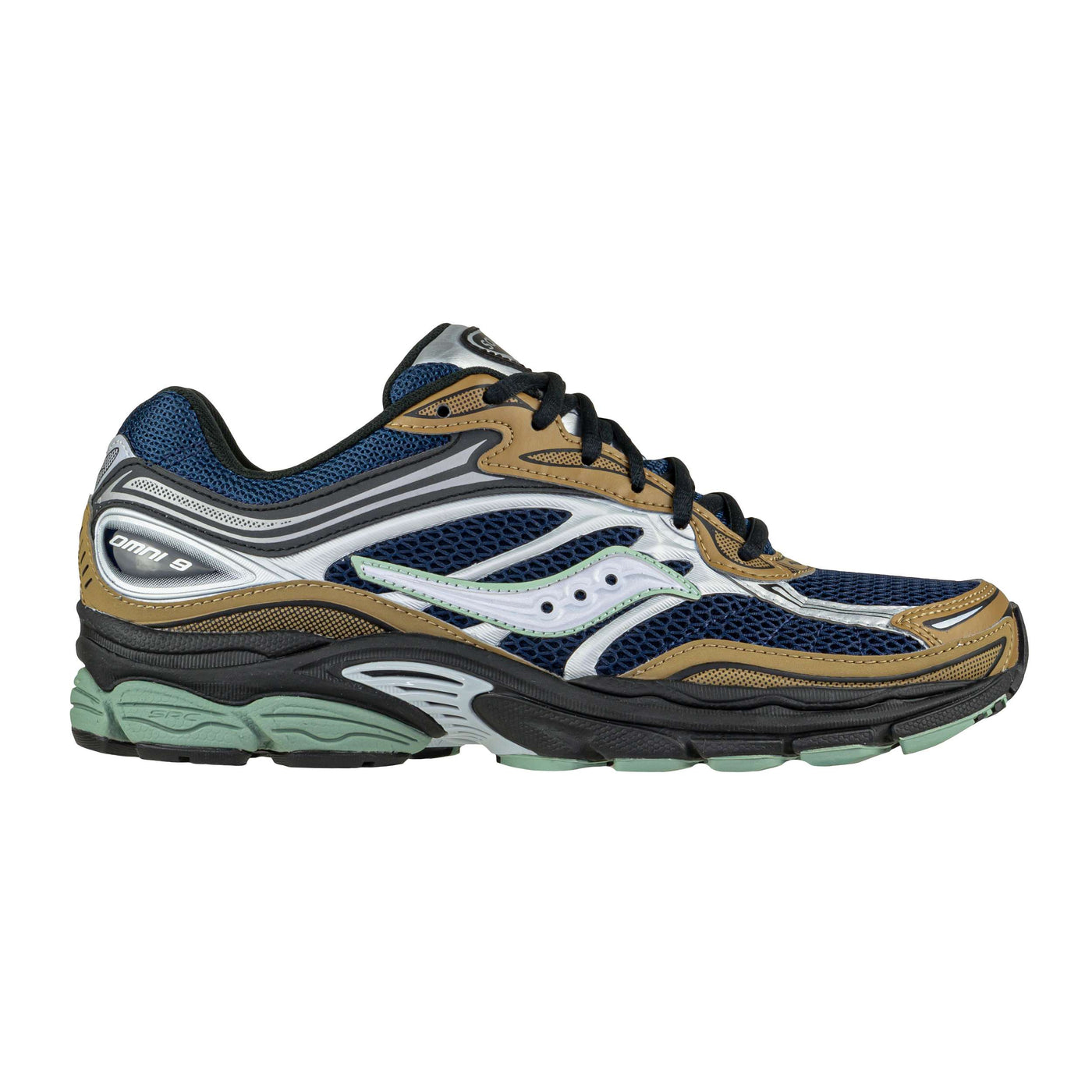SAUCONY PROGRID OMNI 9 BROWN/NAVY