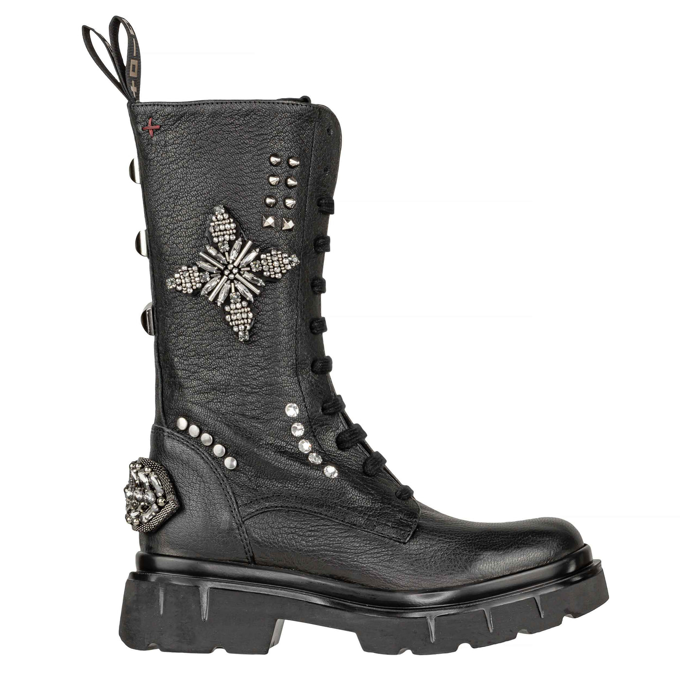 GIO+ STIVALE CORA12B COMBI BLACK