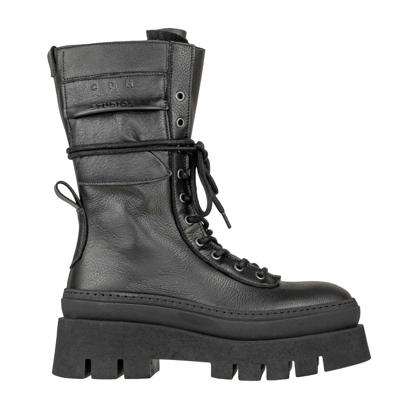 COPENHAGEN CPH691 STIVALE BLACK LEATHER