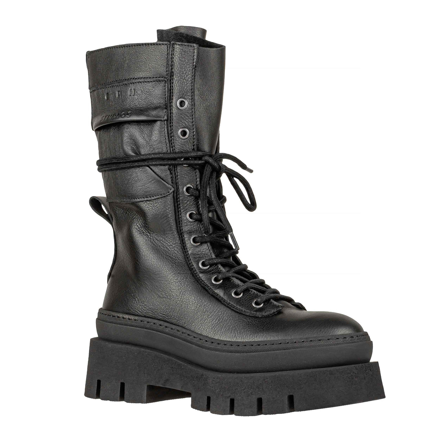 COPENHAGEN CPH691 STIVALE BLACK LEATHER