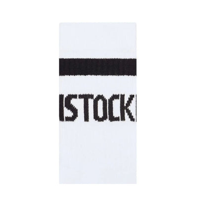 BIRKENSTOCK 1030264 CALZINO COTTON CREW WHITE/BLACK