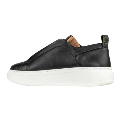 ALEXANDER SMITH WEMBLEY SLIP-ON MAN BLACK