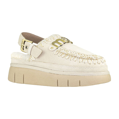 MOU BOUNCE CLOG BACK STRAP LETTE CHALK