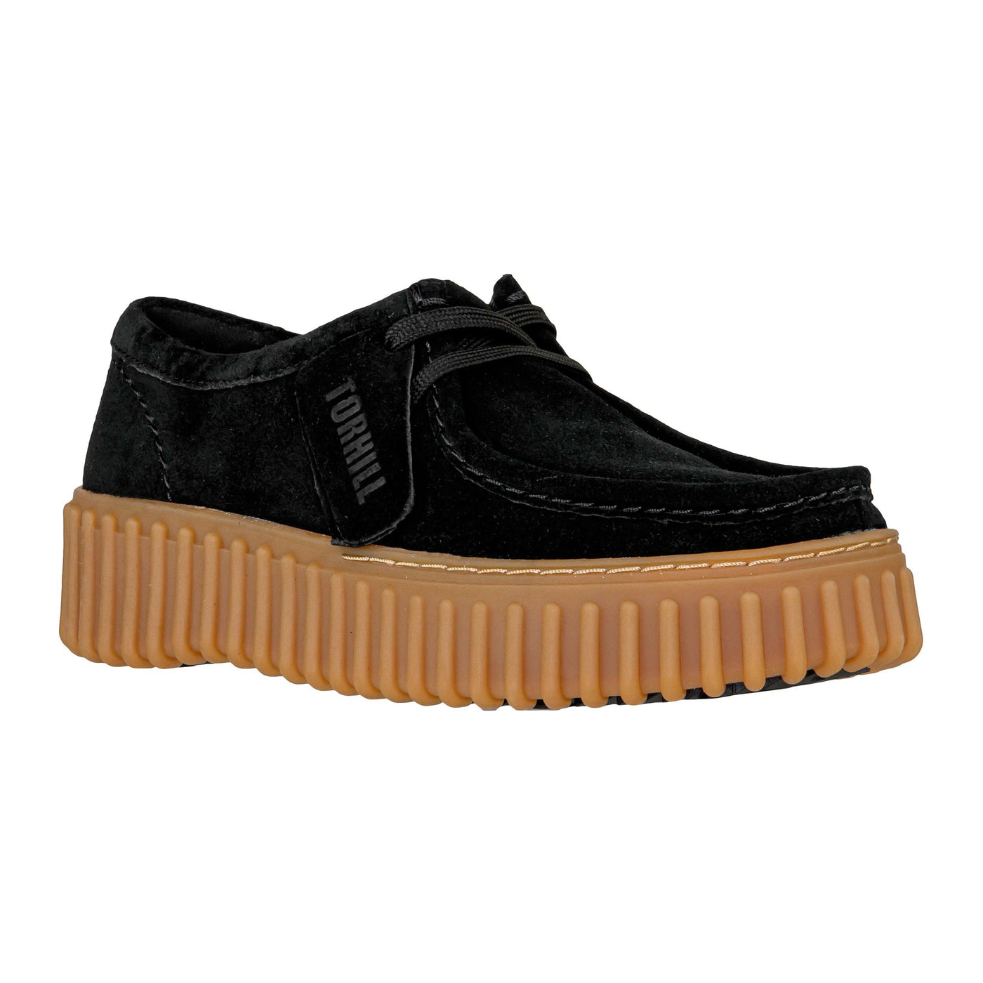 CLARKS TORHILL BEE BLACK SUEDE