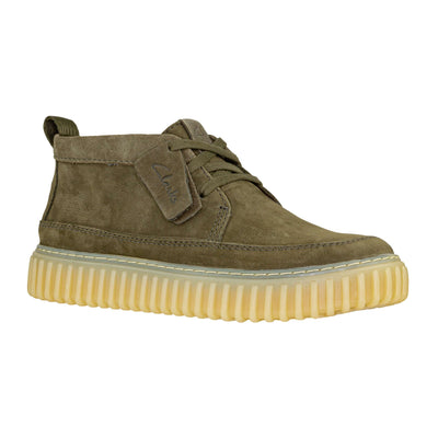 CLARKS TORHILL LACEHI KHAKI NUBUCK