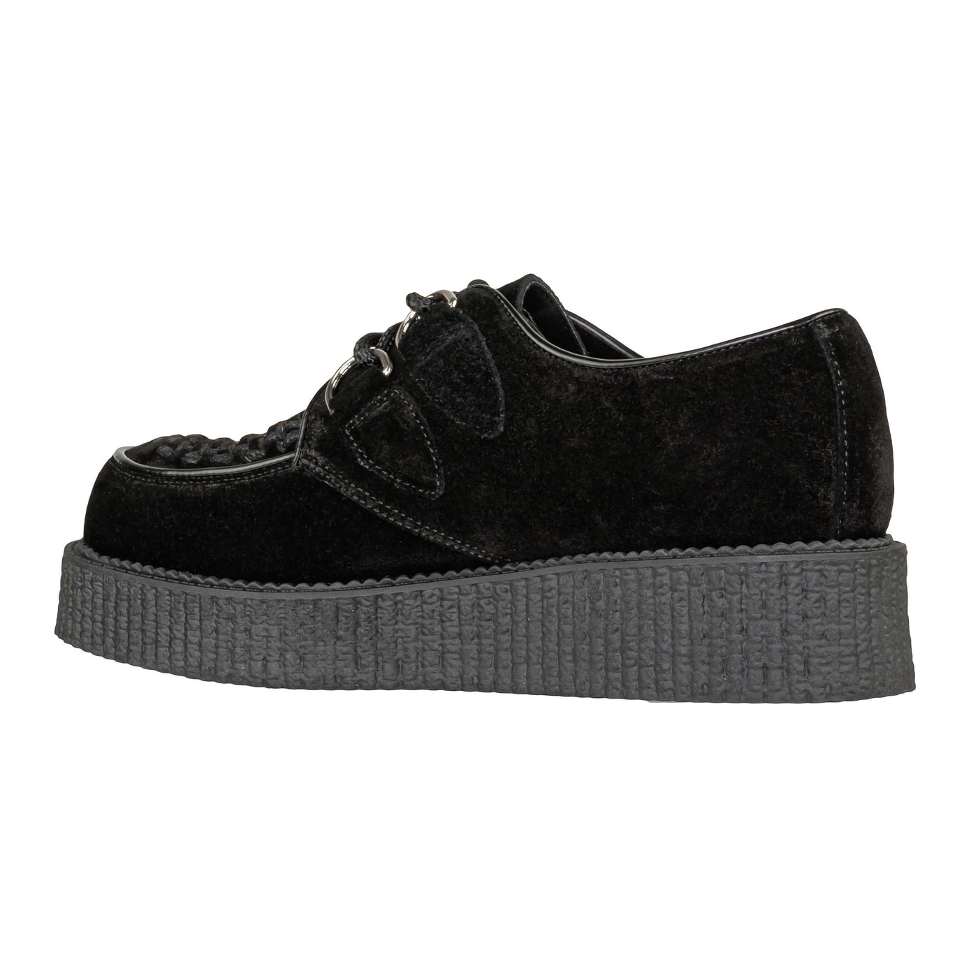 UNDERGROUND CREEPERS SHOES C010X SUEDE BLACK
