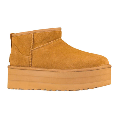 UGG W CLASSIC ULTRA MINI PLATFORM CHESTNUT