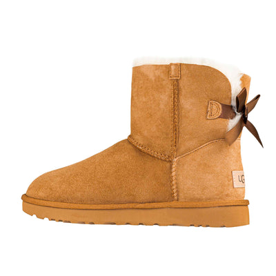UGG W MINI BAILEY BOW II CHESTNUT
