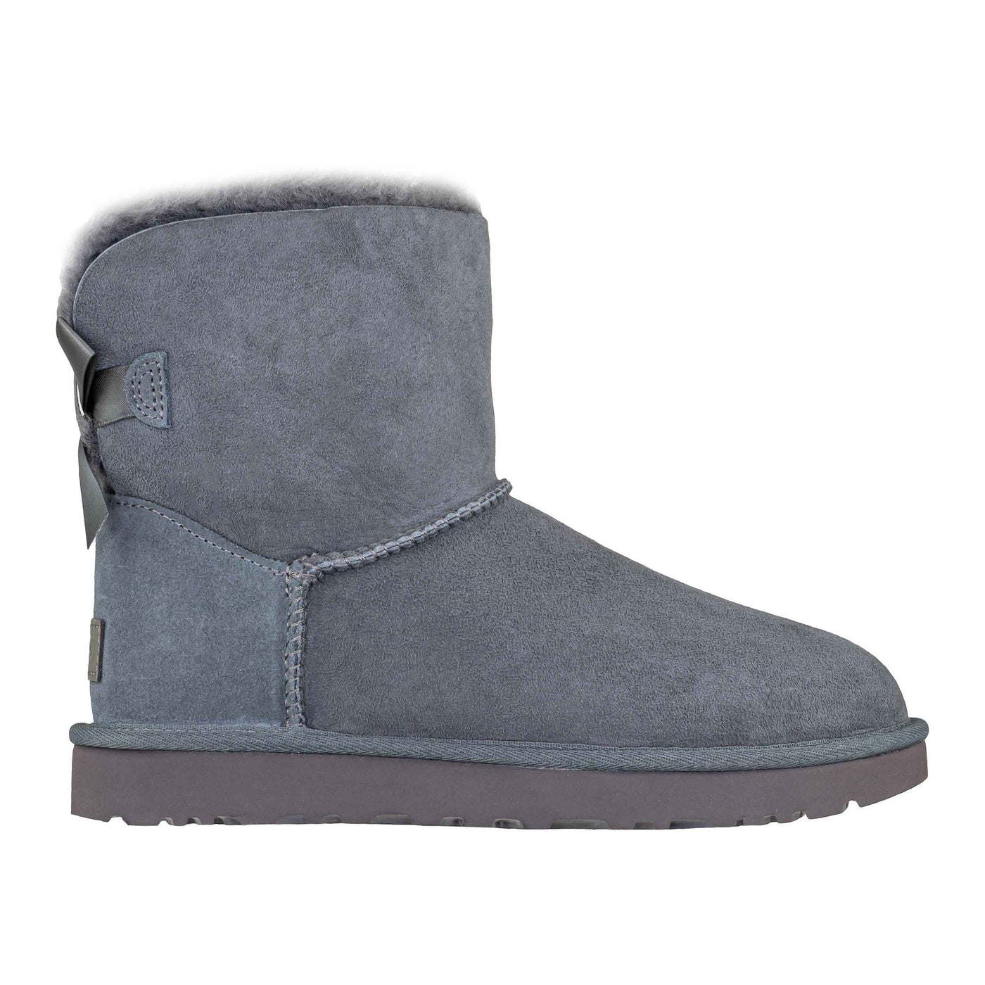 UGG W MINI BAILEY BOW II OBSIDIAN