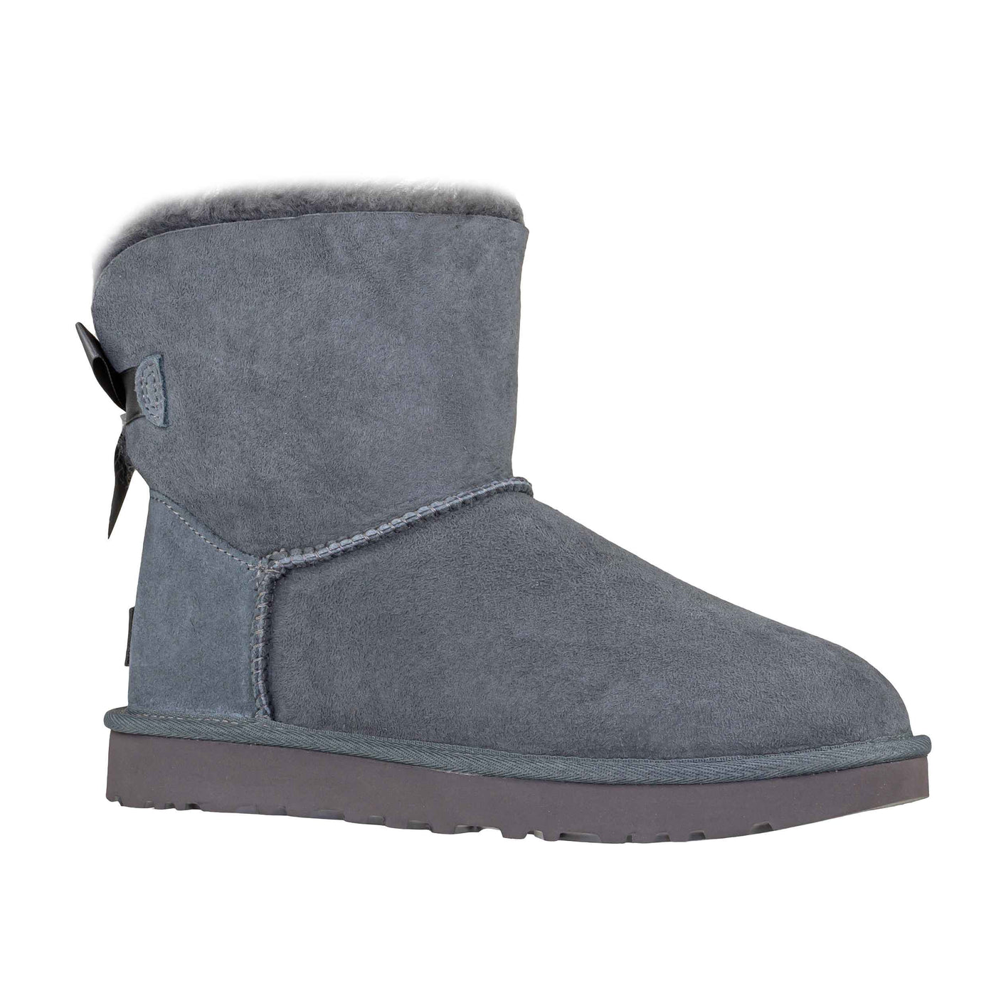 UGG W MINI BAILEY BOW II OBSIDIAN