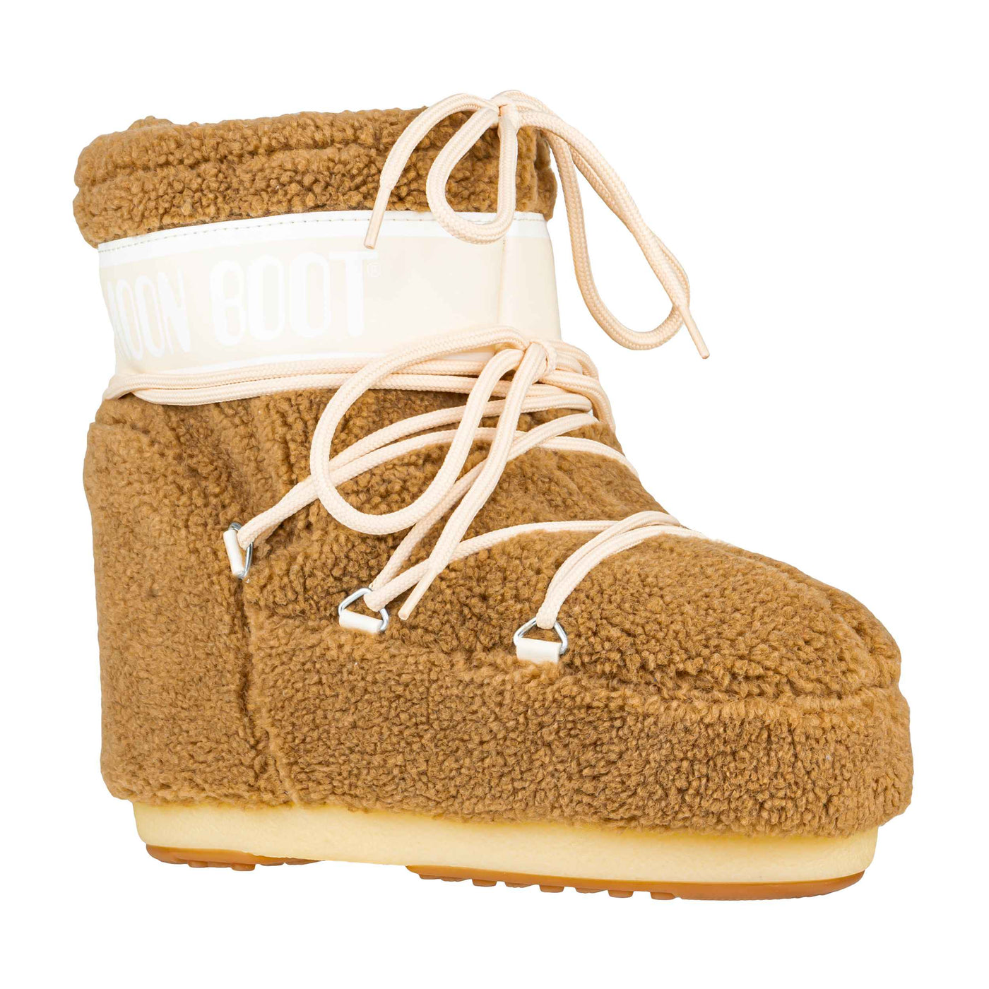 MOON BOOT ICON LOW FLEECE CAMEL