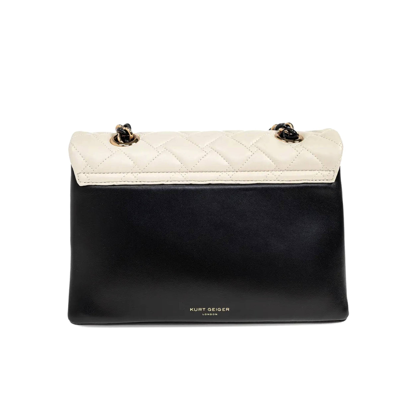 KURT GEIGER LONDON KENSINGTON BLACK/WHITE BAG