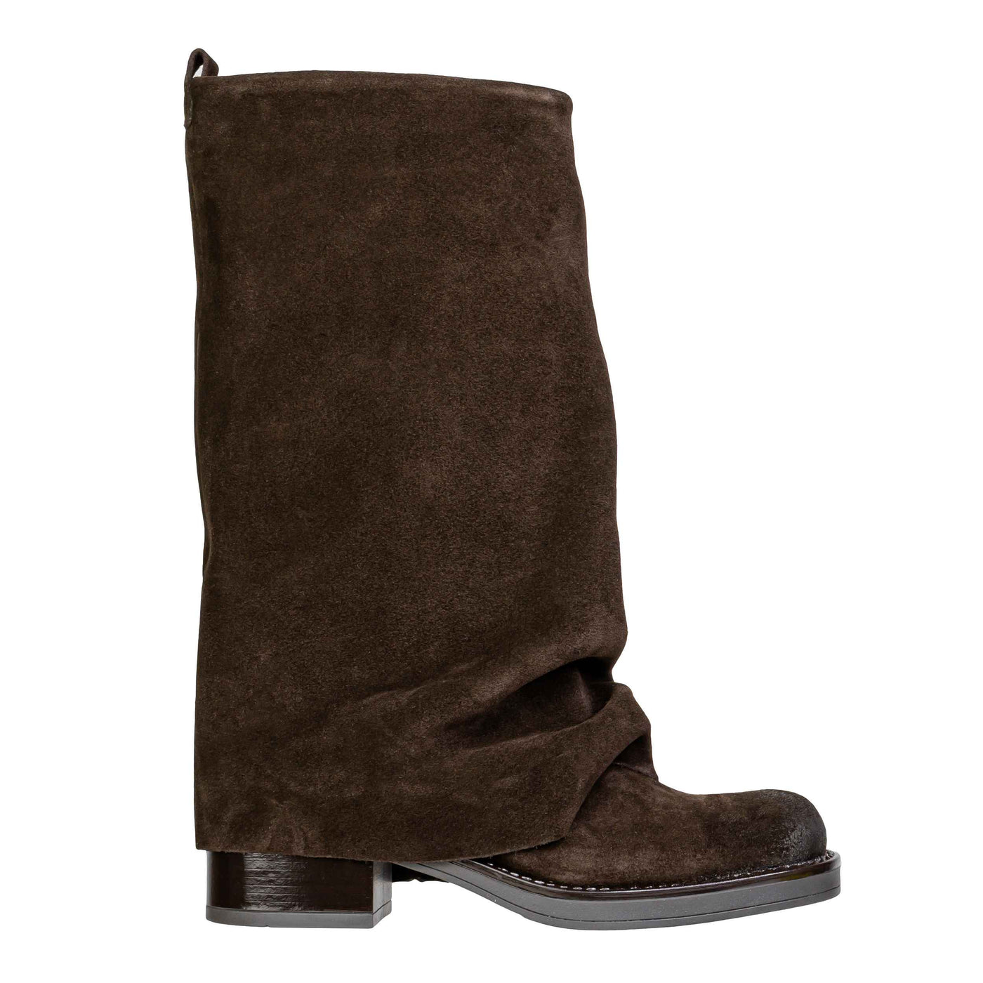 THE ICONA K76 STIVALE CAMOSCIO TESTA DI MORO