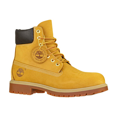 TIMBERLAND 25 6 IN LACE WATERPROOF WHEAT NUBUCK