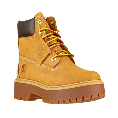 TIMBERLAND STONE STREET 6 IN LACE WATERPROOF WHEAT WOMEN