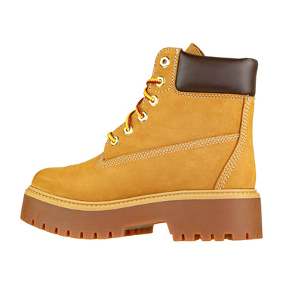 TIMBERLAND STONE STREET 6 IN LACE WATERPROOF WHEAT WOMEN