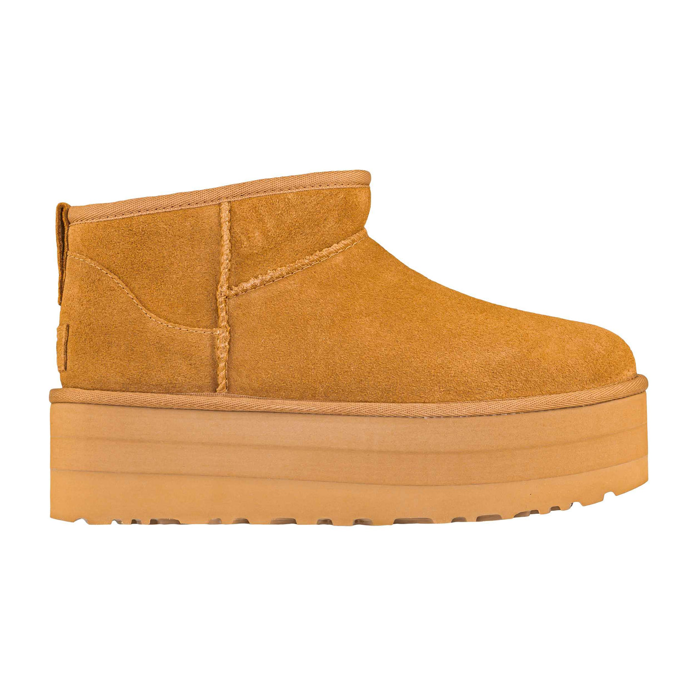 UGG W CLASSIC ULTRA MINI PLATFORM CHESTNUT