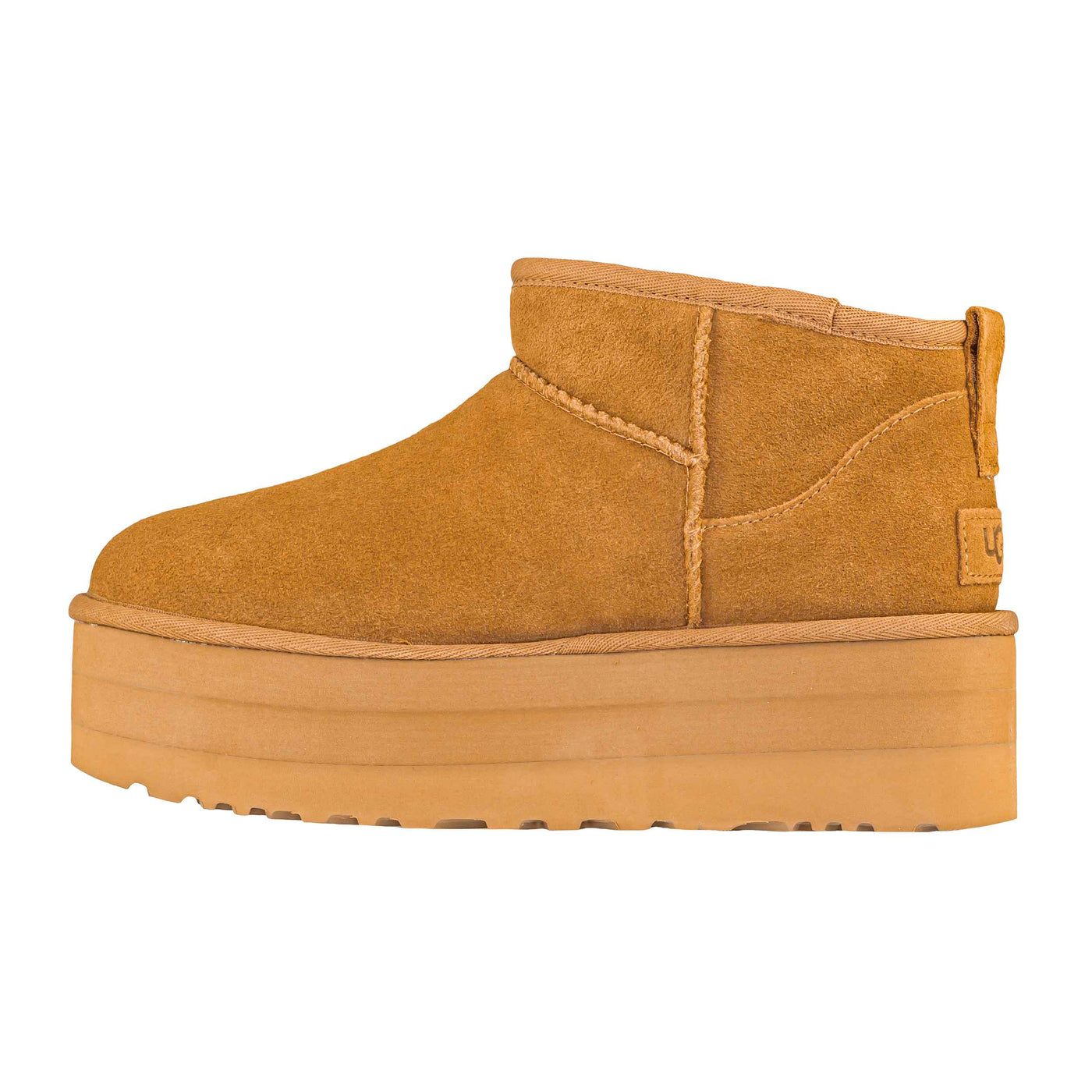 UGG W CLASSIC ULTRA MINI PLATFORM CHESTNUT