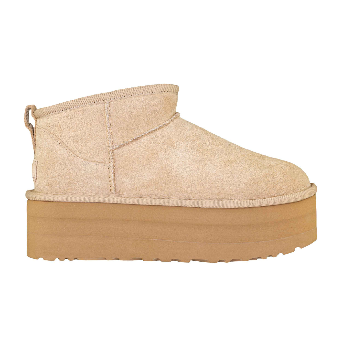 UGG W CLASSIC ULTRA MINI PLATFORM SAND