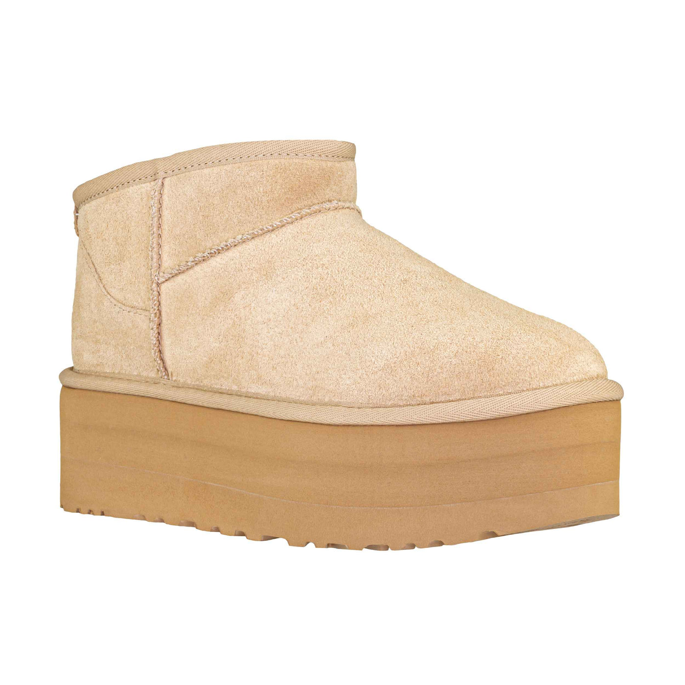 UGG W CLASSIC ULTRA MINI PLATFORM SAND