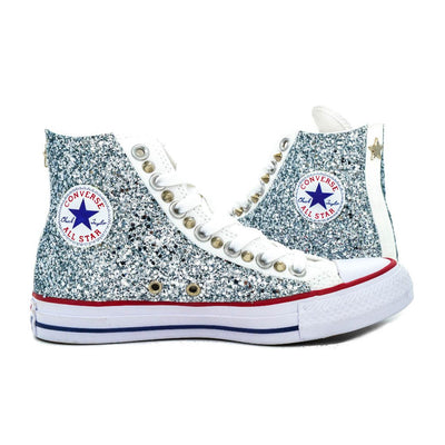 CONVERSE PERSONALIZZATE ARGENTO DANIEL