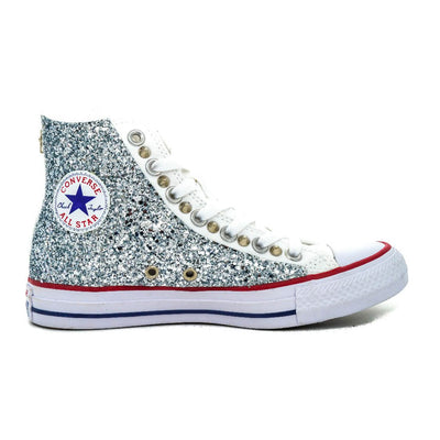 CONVERSE PERSONALIZZATE ARGENTO DANIEL