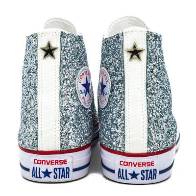 CONVERSE PERSONALIZZATE ARGENTO DANIEL