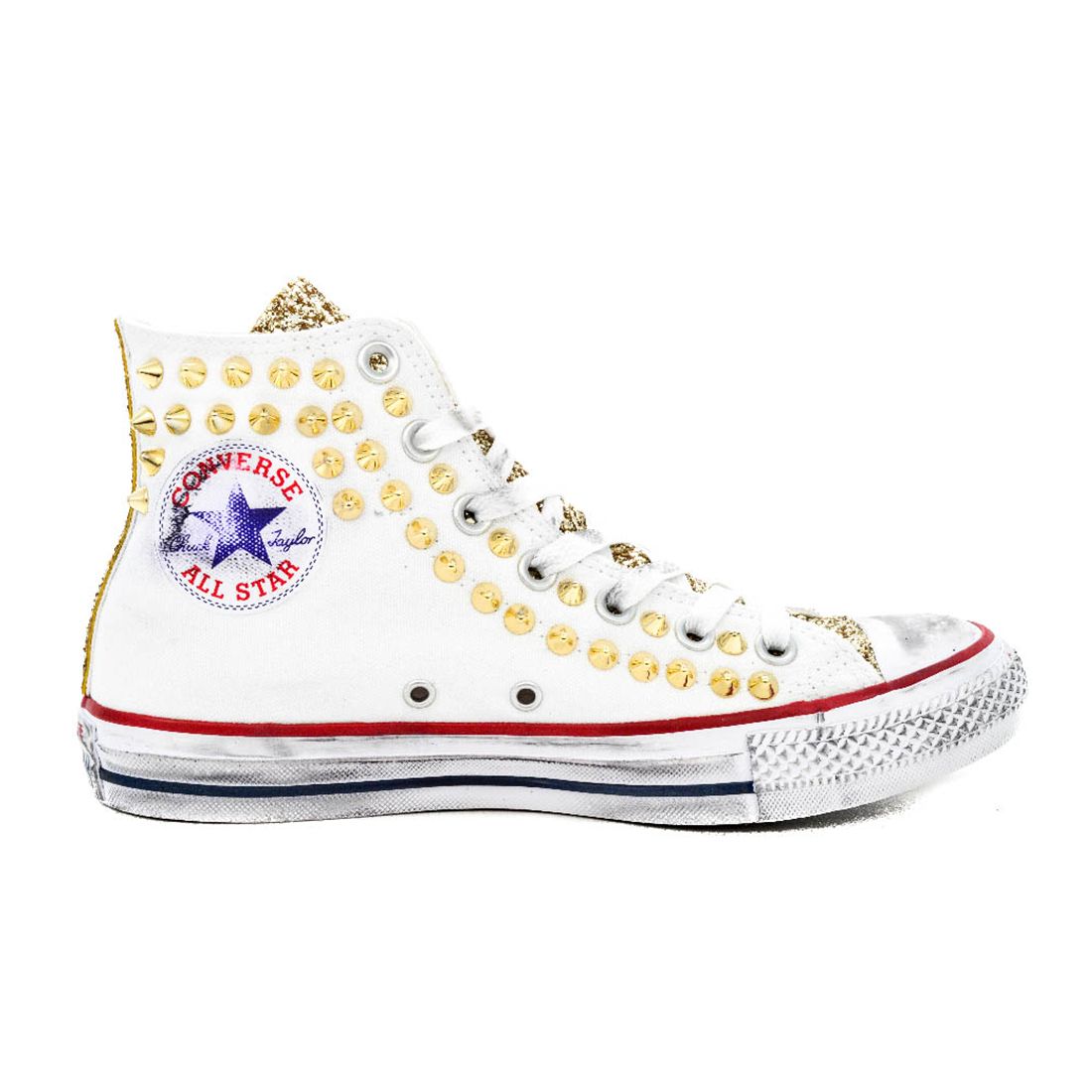 CONVERSE PERSONALIZZATE BIANCA FANCY