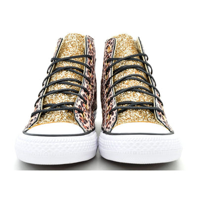 CONVERSE PERSONALIZZATE LEOPARDATE AUDREY