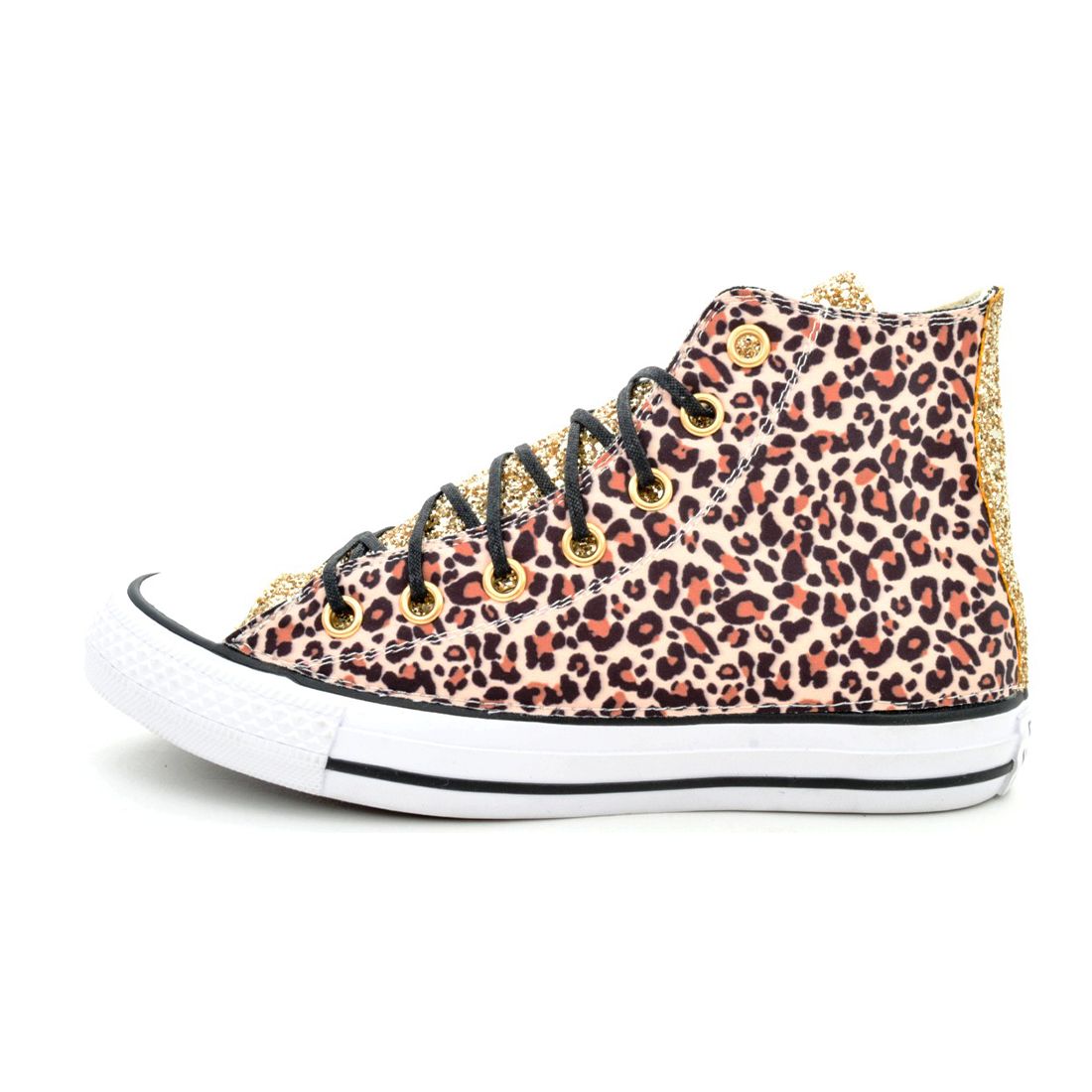 CONVERSE PERSONALIZZATE LEOPARDATE AUDREY