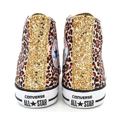 CONVERSE PERSONALIZZATE LEOPARDATE AUDREY