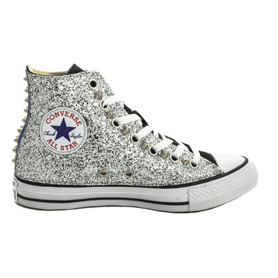 CONVERSE PERSONALIZZATE ARGENTO VELIUS