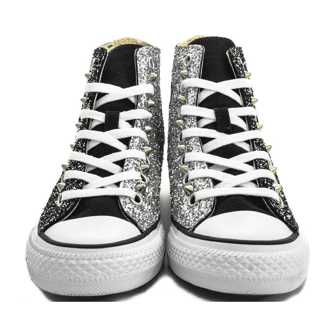 CONVERSE PERSONALIZZATE ARGENTO VELIUS